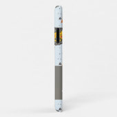 Individuelle Name Löwe Kopf blau Case-Mate iPhone Hülle (Hinten/Rechts)