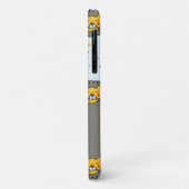 Individuelle Name Löwe Kopf blau Case-Mate iPhone Hülle (Hinten/Links)