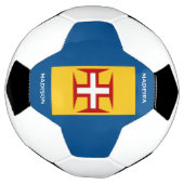Individuelle Name Madeira Flag Fußball (Gedreht)