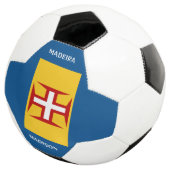 Individuelle Name Madeira Flag Fußball (Dreiviertel)