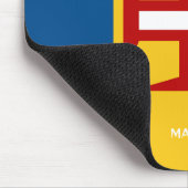 Individuelle Name Madeira Flag Mousepad (Ecke)