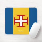 Individuelle Name Madeira Flag Mousepad (Mit Mouse)