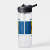 Individuelle Name Madeira Flag Trinkflasche (Links)
