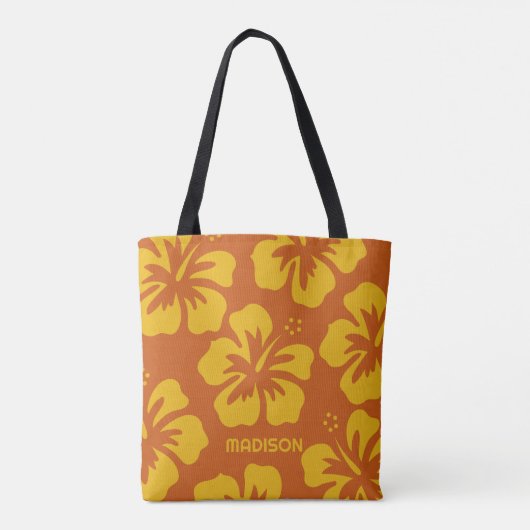 Individuelle Name Madeira (oder IHRER Text) Tasche (Rückseite)