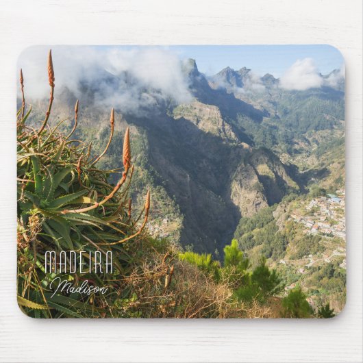 Individuelle Name Madeira Portugal Mousepad (Vorne)