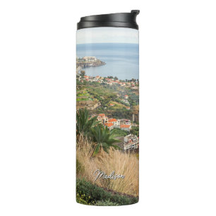 Individuelle Name Madeira Portugal Thermosbecher