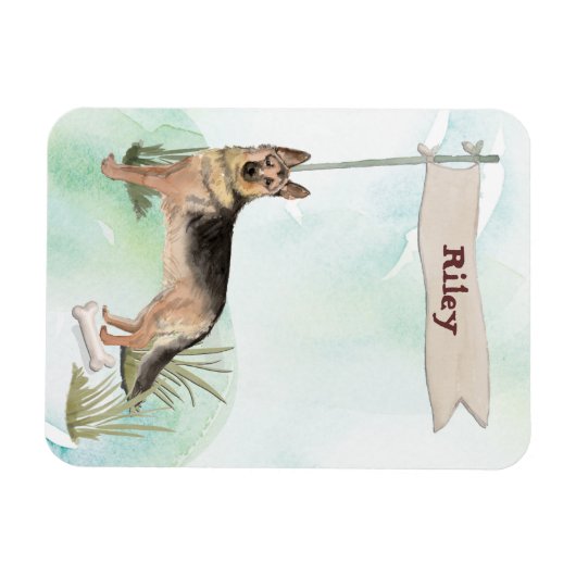 Individuelle Name Magnet (Horizontal)