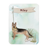 Individuelle Name Magnet (Vertikal)