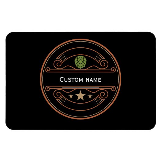 Individuelle Name Magnet (Horizontal)