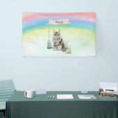 Individuelle Name Maine Coon Cat Pet Banner (Messeveranstaltung)
