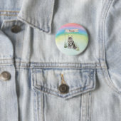 Individuelle Name Maine Coon Cat Pet Button (Beispiel)
