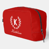 Individuelle Name Makeup Bag, Geburtstagsgeschenk Waschbeutel (Rechte Ecke)