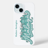 Individuelle Name Malaga Spanien Case-Mate iPhone Hülle (Rückseite)