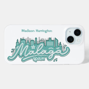 Individuelle Name Malaga Spanien Case-Mate iPhone Hülle