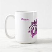 Individuelle Name Malaga Spanien Kaffeetasse (Links)
