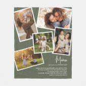 Individuelle Name Mama Definition Erinnerungen Fot Fleecedecke (Vorderseite)