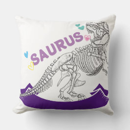 Individuelle Name Mamasaurus Mama Trex Dino Funny  Kissen