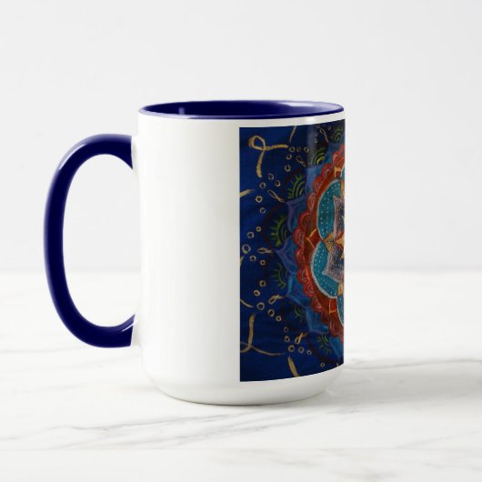 Individuelle Name Mandala Combo Tasse (Links)