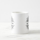 Individuelle Name Mandala Tasse (Mittel)