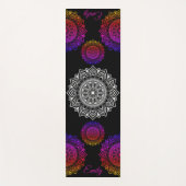 Individuelle Name Mandala Übung Yoga Mat Yogamatte (Vorderseite)