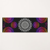 Individuelle Name Mandala Übung Yoga Mat Yogamatte (Vorderseite (Horizontal))