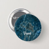 Individuelle Name-Marmorfliesen Button (Vorne & Hinten)