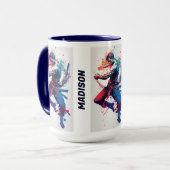 Individuelle Name Martial Arts Tasse (Vorderseite Links)