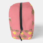 Individuelle Name-Maus und Käserosa Waschbeutel (Rechts)