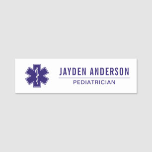 Individuelle Name Medical Caduceus Name des Ar Namensschild