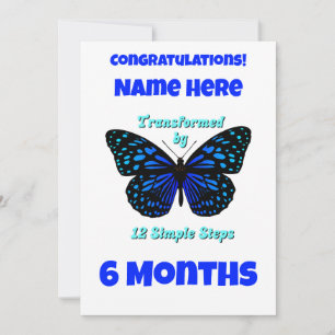 Individuelle Name/Meilensteine Feiertagskarte