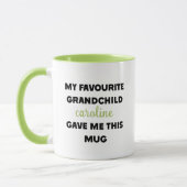 Individuelle Name, mein Lieblingskind gab mir das Tasse (Links)