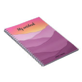Individuelle Name "Mein Notebook" Notizblock (Rechte Seite)