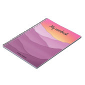Individuelle Name "Mein Notebook" Notizblock (Linke Seite)