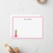 Individuelle Name-Merkkarte Mitteilungskarte (Vorderseite/Rückseite Beispiel)