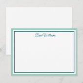 Individuelle Name-Merkkarte Mitteilungskarte (Vorne/Hinten)