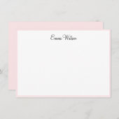 Individuelle Name-Merkkarte Mitteilungskarte (Vorne/Hinten)