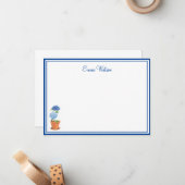 Individuelle Name-Merkkarte Mitteilungskarte (Vorderseite/Rückseite Beispiel)