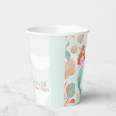 Individuelle Name Mermaid Bash Birthday Party Pape Pappbecher (Links)