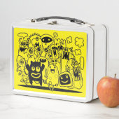 INDIVIDUELLE NAME Metal Lunchbox (Beispiel)