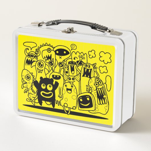 INDIVIDUELLE NAME Metal Lunchbox (Vorderseite)