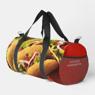 Individuelle Name mexikanisches Essen Duffle Bag