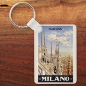 Individuelle Name Milano (Mailand) Schlüsselanhänger (Vorderseite)