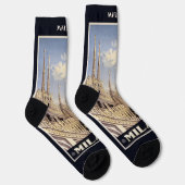 Individuelle Name Milano (Mailand) Socken (Rechts)