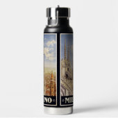 Individuelle Name Milano (Mailand) Trinkflasche (rechts)