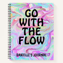 Individuelle Name mit dem Flow Journal Notizblock
