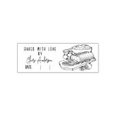 Individuelle Name mit Liebe Permastempel (Design)