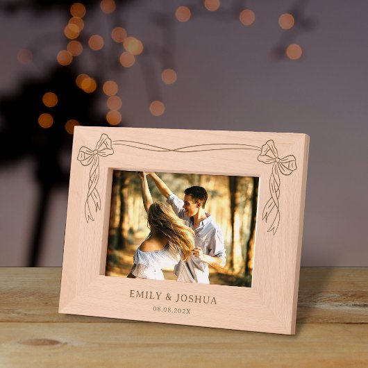 Individuelle Name mit niedlichem mit dem Rückgrat Geätzte Rahmen