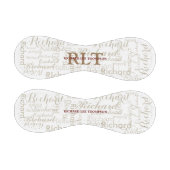 Individuelle Name mit Personalisierter Monogramm Baseball (Paneele)