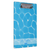 Individuelle Name mit Wasserbecken Klemmbrett (Rechts)