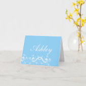 Individuelle Name-Mitteilungskarten Karte (Gelbe Blume)